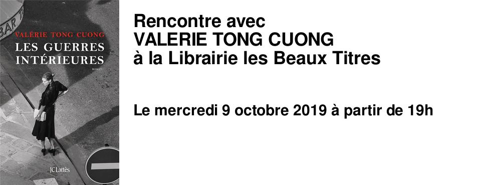 Rencontre avec VALERIE TONG CUONG � la Librairie les Beaux Titres